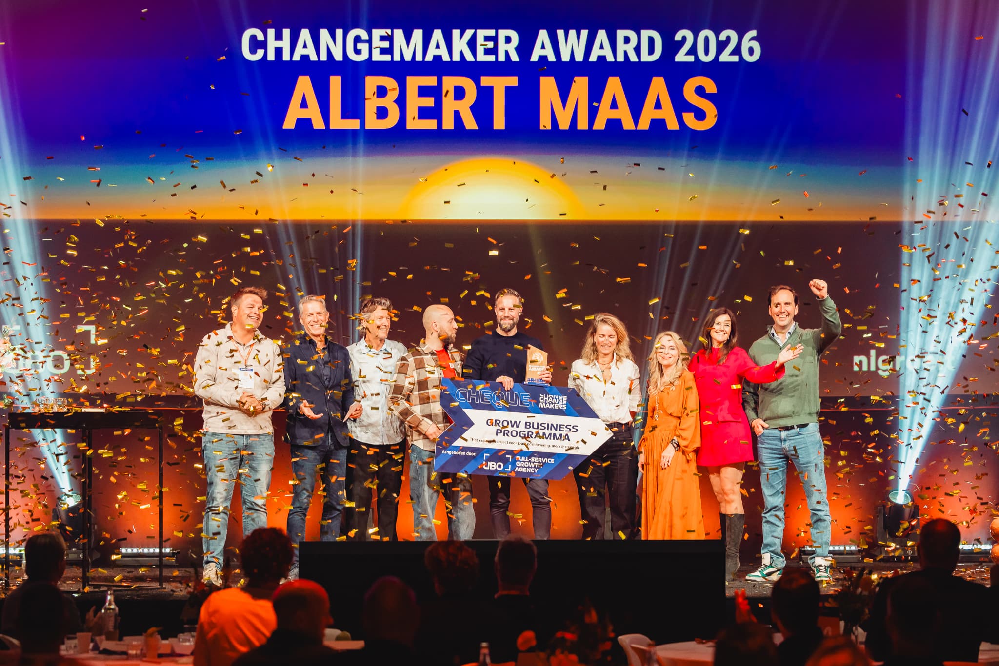 Albert Maas wins Changemaker Award 2026